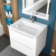 Раковина для ванной Uperwood Olivia 60 см, белая глянцевая