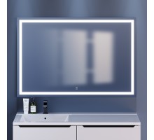 Зеркало для ванной с подсветкой Uperwood Tanos (120*80 см, LED подсветка, сенсорный выключатель, антизапотевание)