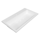 Раковина для ванной полувстраиваемая Uperwood Barsa (80 см, прямоугольная, белая)