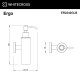 Дозатор для жидкого мыла подвесной WHITECROSS Ergo ER2242GLB (брашированное золото)