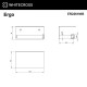 Держатель туалетной бумаги с полкой WHITECROSS Ergo ER2261NIB (брашированный никель)