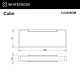 Полотенцедержатель WHITECROSS Cubo CU2458GM (оружейная сталь)