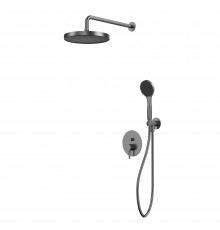 Система для душа скрытого монтажа WHITECROSS Y YSET04BASICGM (оружейная сталь)