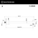 Кронштейн душевой настенный WHITECROSS Y1309NIB (брашированный никель)