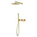 Система для душа скрытого монтажа WHITECROSS Y YSET13GLB (брашированное золото)