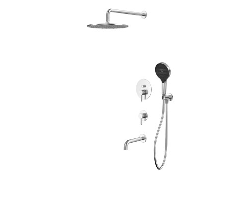 Система для ванны скрытого монтажа WHITECROSS Y YSET07TOPNIB (брашированный никель)