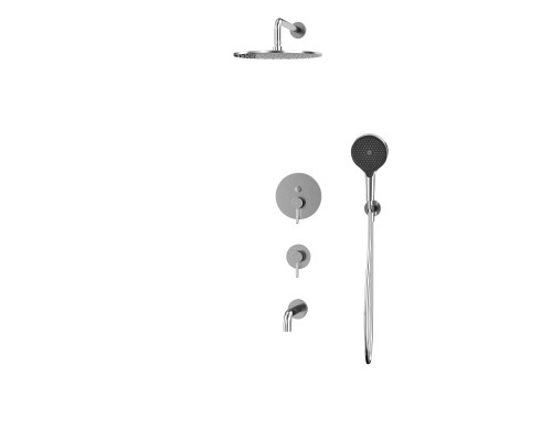 Система для ванны скрытого монтажа WHITECROSS Y YSET07TOPNIB (брашированный никель)