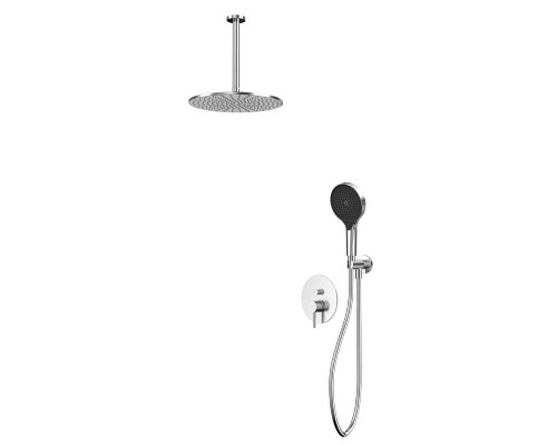 Система для душа скрытого монтажа WHITECROSS Y YSET12TOPNIB (брашированный никель)