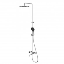 Термостатическая система для ванны наружного монтажа WHITECROSS Y Y1234TOPNIB (брашированный никель)