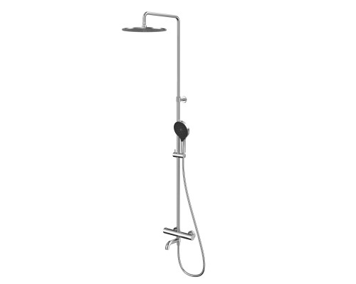 Термостатическая система для ванны наружного монтажа WHITECROSS Y Y1234TOPNIB (брашированный никель)