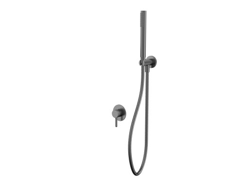 Система для душа скрытого монтажа WHITECROSS Y YSET02GM (оружейная сталь)
