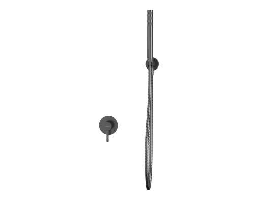 Система для душа скрытого монтажа WHITECROSS Y YSET02GM (оружейная сталь)