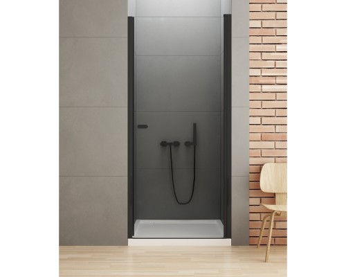 приобрести Дверь в нишу NEW TRENDY NEW SOLEO BLACK одинарная 90x195 D-0211A (черный) в магазине сантехники Elit-san.ru Дверь в нишу NEW TRENDY NEW SOLEO BLACK одинарная 90x195 D-0211A (черный) Elit-san.ru