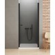 Дверь в нишу NEW TRENDY NEW SOLEO BLACK одинарная 90x195 D-0211A (черный) Elit-san.ru