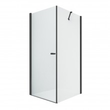 Душевое ограждение NEW TRENDY NEW SOLEO BLACK 80x120x195 D-0230A/D-0149B (черный)