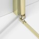 Дверь в нишу NEW TRENDY NEW SOLEO LIGHT GOLD 80x195 D-0451A (светлое золото) Elit-san.ru