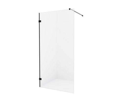 купить Душевое ограждение NEW TRENDY AVEXA BLACK 80x200 EXK-1805 (черный) в магазине сантехники Elit-san.ru Душевое ограждение NEW TRENDY AVEXA BLACK 80x200 EXK-1805 (черный) Elit-san.ru