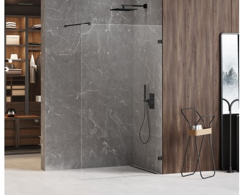купить Душевое ограждение NEW TRENDY AVEXA BLACK 80x200 EXK-1805 (черный) в магазине сантехники Elit-san.ru Душевое ограждение NEW TRENDY AVEXA BLACK 80x200 EXK-1805 (черный) Elit-san.ru