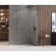 Душевое ограждение NEW TRENDY AVEXA BLACK 80x200 EXK-1805 (черный) Elit-san.ru