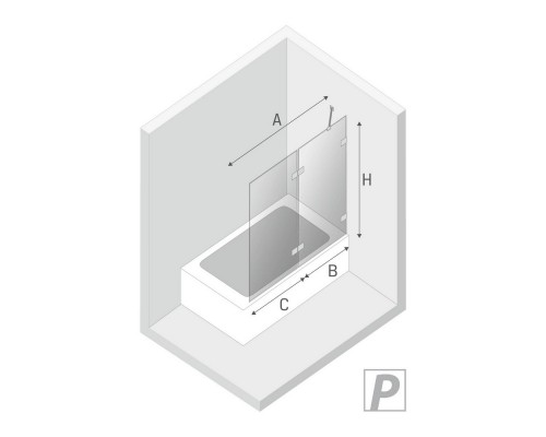купить Шторка для ванны NEW TRENDY AVEXA 120x150 EXK-1959 R (хром) в магазине сантехники Elit-san.ru Шторка для ванны NEW TRENDY AVEXA 120x150 EXK-1959 R (хром) Elit-san.ru