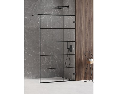 купить Душевое ограждение NEW TRENDY AVEXA BLACK 130x200 EXK-2026 (черный) в магазине сантехники Elit-san.ru Душевое ограждение NEW TRENDY AVEXA BLACK 130x200 EXK-2026 (черный) Elit-san.ru