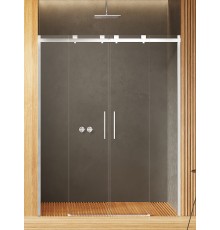 Дверь в нишу NEW TRENDY SOFTI 150x200 EXK-3906 (хром)