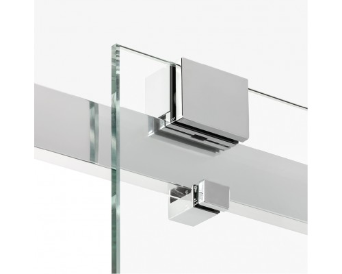 Дверь в нишу NEW TRENDY SOFTI 150x200 EXK-3906 (хром)