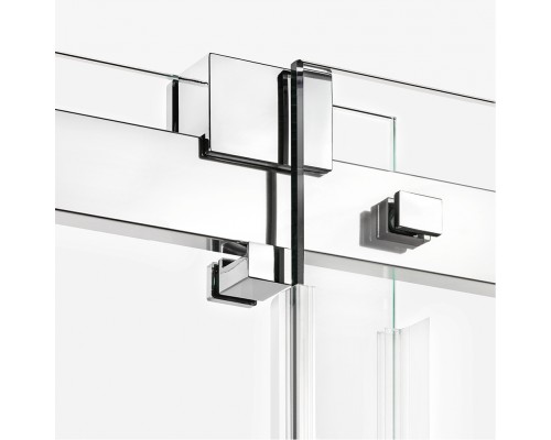 Дверь в нишу NEW TRENDY SOFTI 150x200 EXK-3906 (хром)