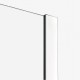 Дверь в нишу NEW TRENDY SOFTI 150x200 EXK-3906 (хром)