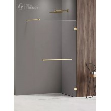 Душевое ограждение NEW TRENDY AVEXA GOLD SHINE 110x200 EXK-7072 (золото)