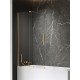 Шторка для ванны NEW TRENDY SMART GOLD BRUSHED 100x150 EXK-7787 (брашированное золото)