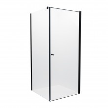 Душевое ограждение NEW TRENDY SUPERIA BLACK 90x80x195 K-0801 (черный)