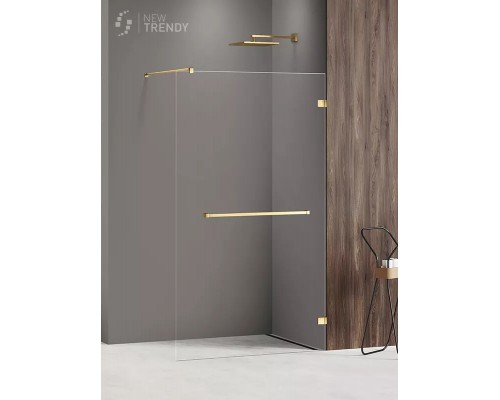 Душевое ограждение NEW TRENDY AVEXA GOLD SHINE 110x200 EXK-7072 (золото) Elit-san.ru