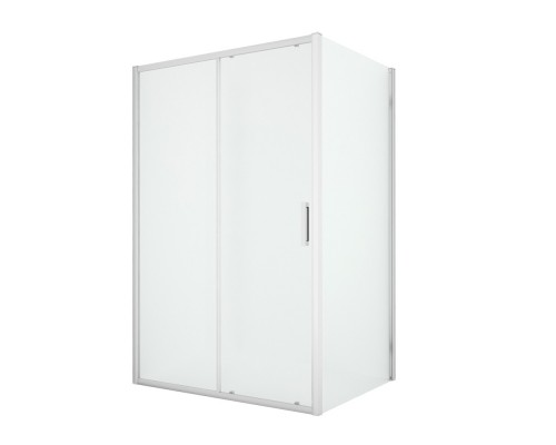 Душевое ограждение NEW TRENDY NEW CORRINA  110x80x195 D-0182A/D-0078B (хром) Elit-san.ru