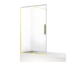 Шторка для ванны NEW TRENDY SMART LIGHT GOLD 100x150 EXK-4304 (светлое золото)