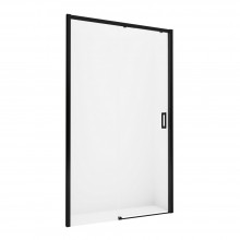 Дверь в нишу NEW TRENDY PRIME BLACK 160х200 L D-0328A (черный)
