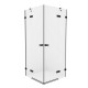 Душевое ограждение NEW TRENDY AVEXA BLACK 80x120x200 EXK-1611 (черный) Elit-san.ru