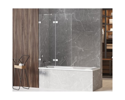 купить Шторка для ванны NEW TRENDY AVEXA 100x150 EXK-1954 L (хром) в магазине сантехники Elit-san.ru Шторка для ванны NEW TRENDY AVEXA 100x150 EXK-1954 L (хром) Elit-san.ru