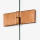 Душевое ограждение NEW TRENDY AVEXA COPPER BRUSHED R 120x120x200 EXK-3749 (брашированная медь) Elit-san.ru