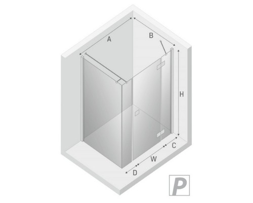 приобрести Душевое ограждение NEW TRENDY REFLEXA PLUS R 150x100x200 EXK-5101 (хром) в магазине сантехники Elit-san.ru Душевое ограждение NEW TRENDY REFLEXA PLUS R 150x100x200 EXK-5101 (хром) Elit-san.ru