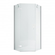 Душевое ограждение NEW TRENDY NEW AZURA L 90x90x195 K-0337 (хром)