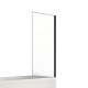Шторка для ванны NEW TRENDY NEW SOLEO BLACK 70x140 P-0039 (черный) Elit-san.ru