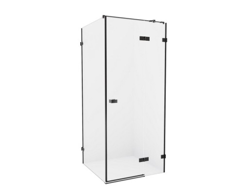 Душевое ограждение NEW TRENDY AVEXA BLACK 100x80x200 EXK-1587 (черный) Elit-san.ru