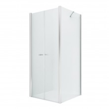 Душевое ограждение NEW TRENDY NEW SOLEO 90x80x195 D-0145A/D-0091B (хром)