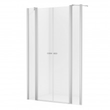 Дверь в нишу NEW TRENDY NEW SOLEO 110x195 D-0255A (хром)