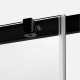Душевое ограждение NEW TRENDY PRIME BLACK L 160x70x200 D-0328A/D-0127B (черный) Elit-san.ru