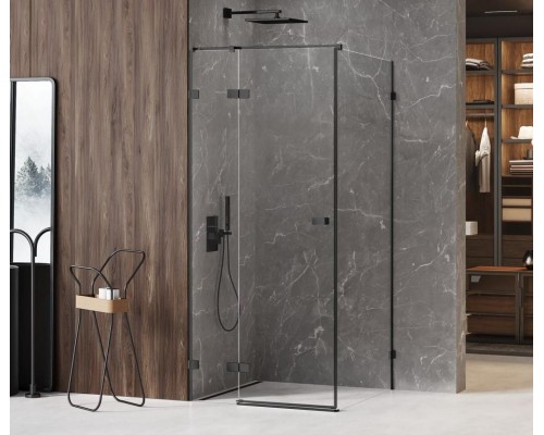 Душевое ограждение NEW TRENDY AVEXA BLACK 80x120x200 EXK-1570 (черный) Elit-san.ru