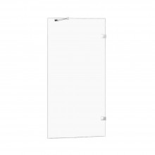 Шторка для ванны NEW TRENDY AVEXA 100x150 EXK-1953-WP (хром)