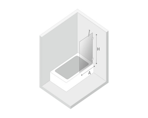 купить Шторка для ванны NEW TRENDY AVEXA 100x150 EXK-1953 (хром) в магазине сантехники Elit-san.ru Шторка для ванны NEW TRENDY AVEXA 100x150 EXK-1953 (хром) Elit-san.ru