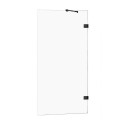 Шторка для ванны NEW TRENDY AVEXA BLACK 60x150 EXK-1977 (черный)